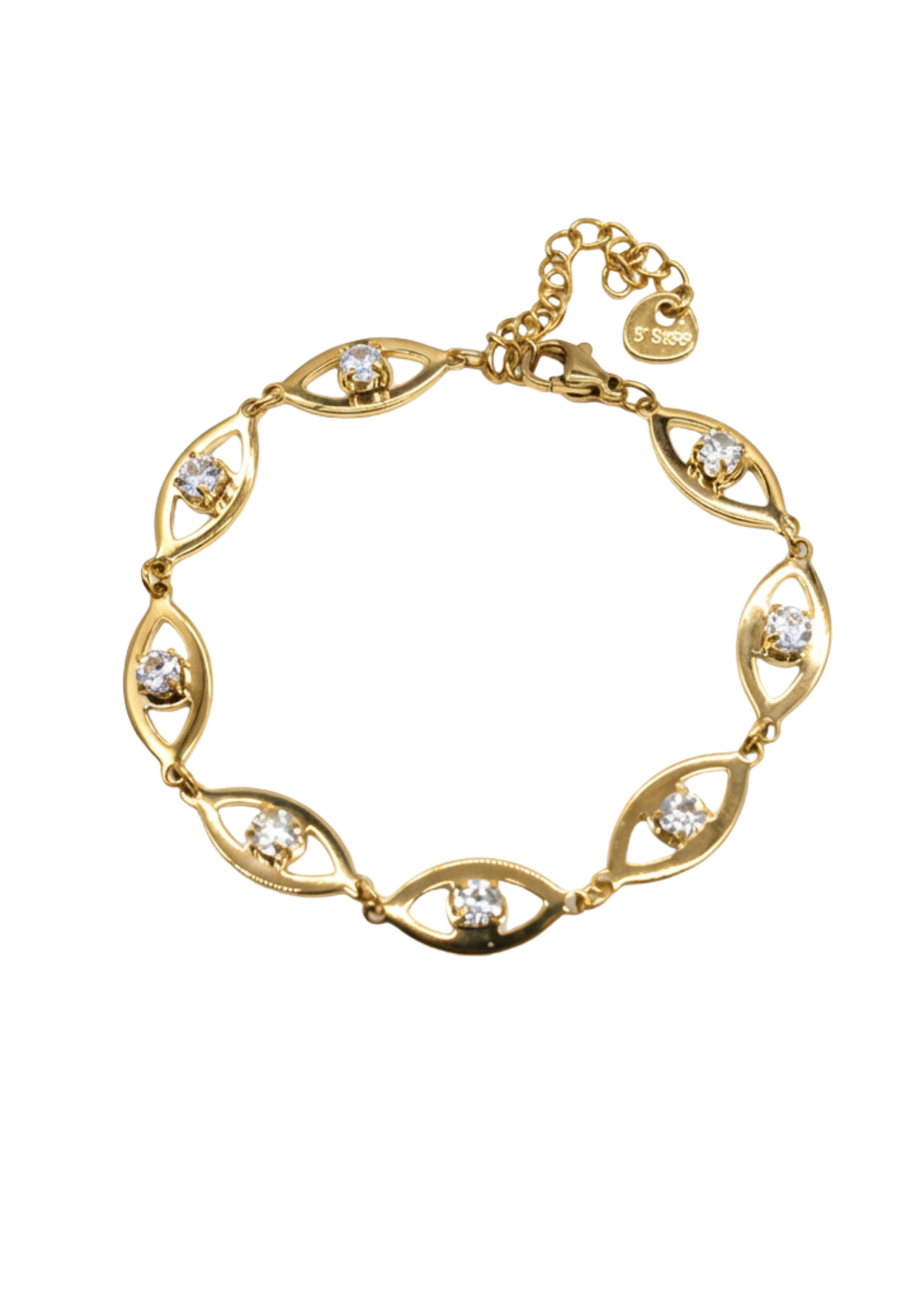 Bracelet Œil Protection Strass