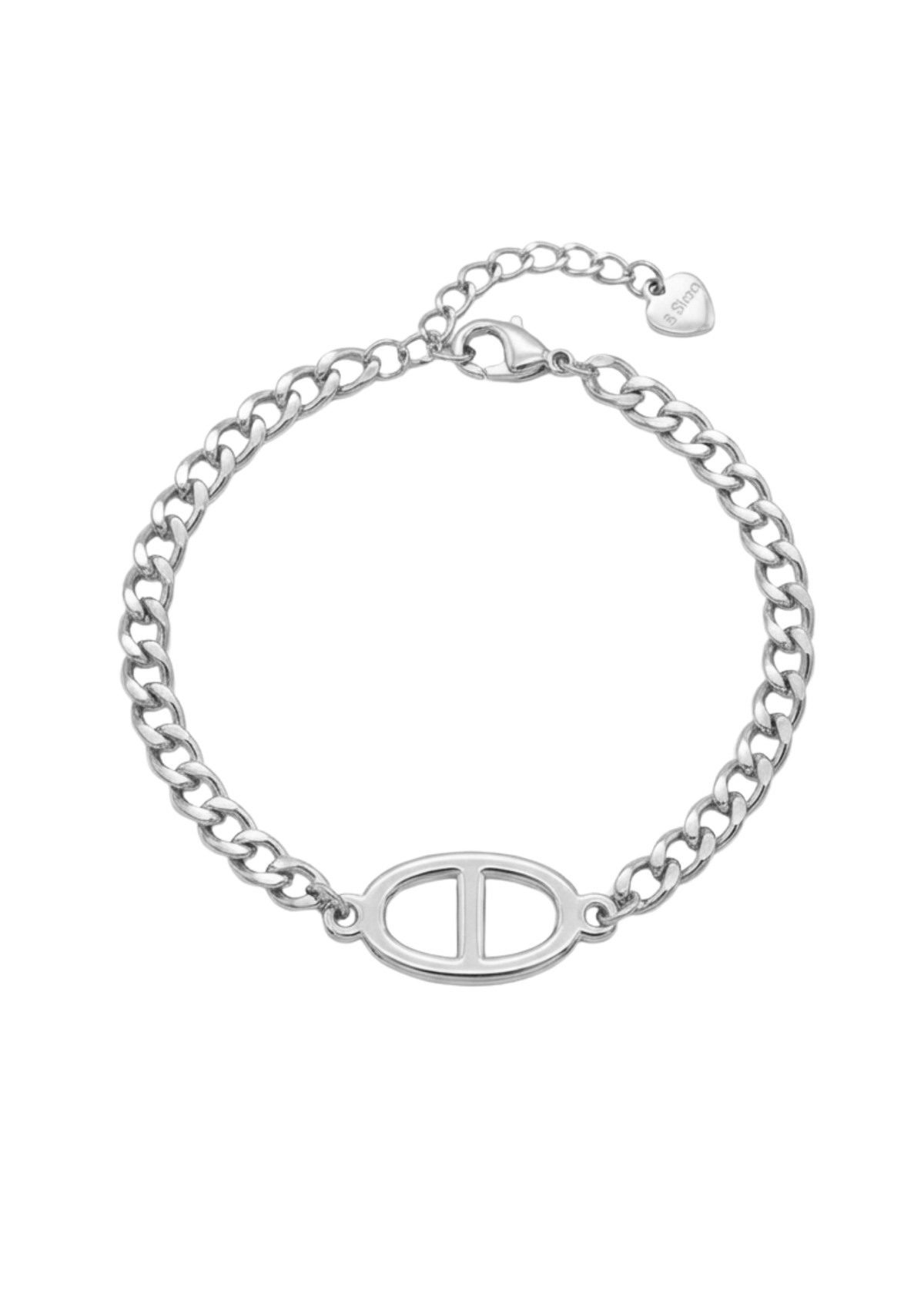 Bracelet Gourmette Maille Marine