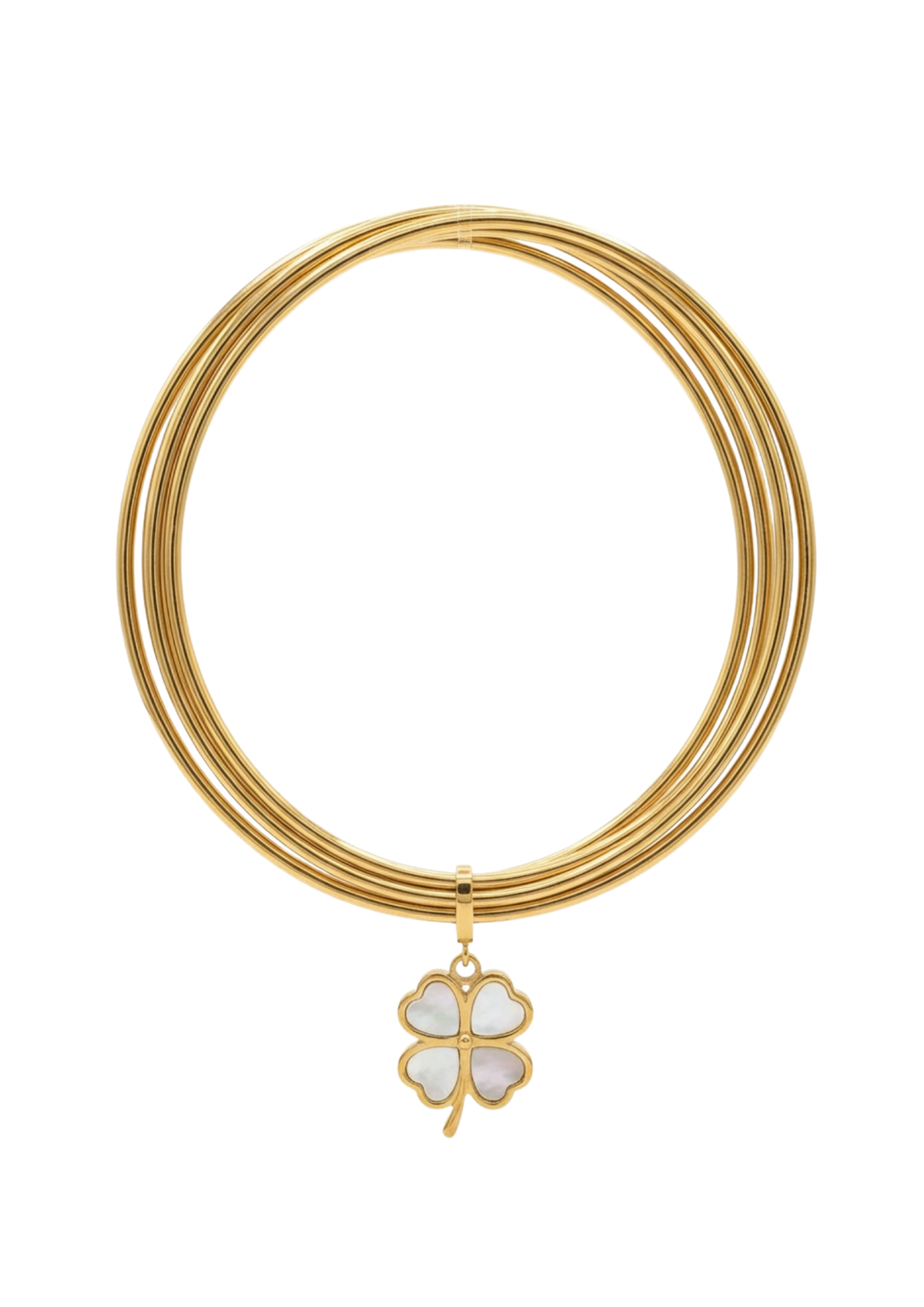 Bracelet Jonc Trèfle
