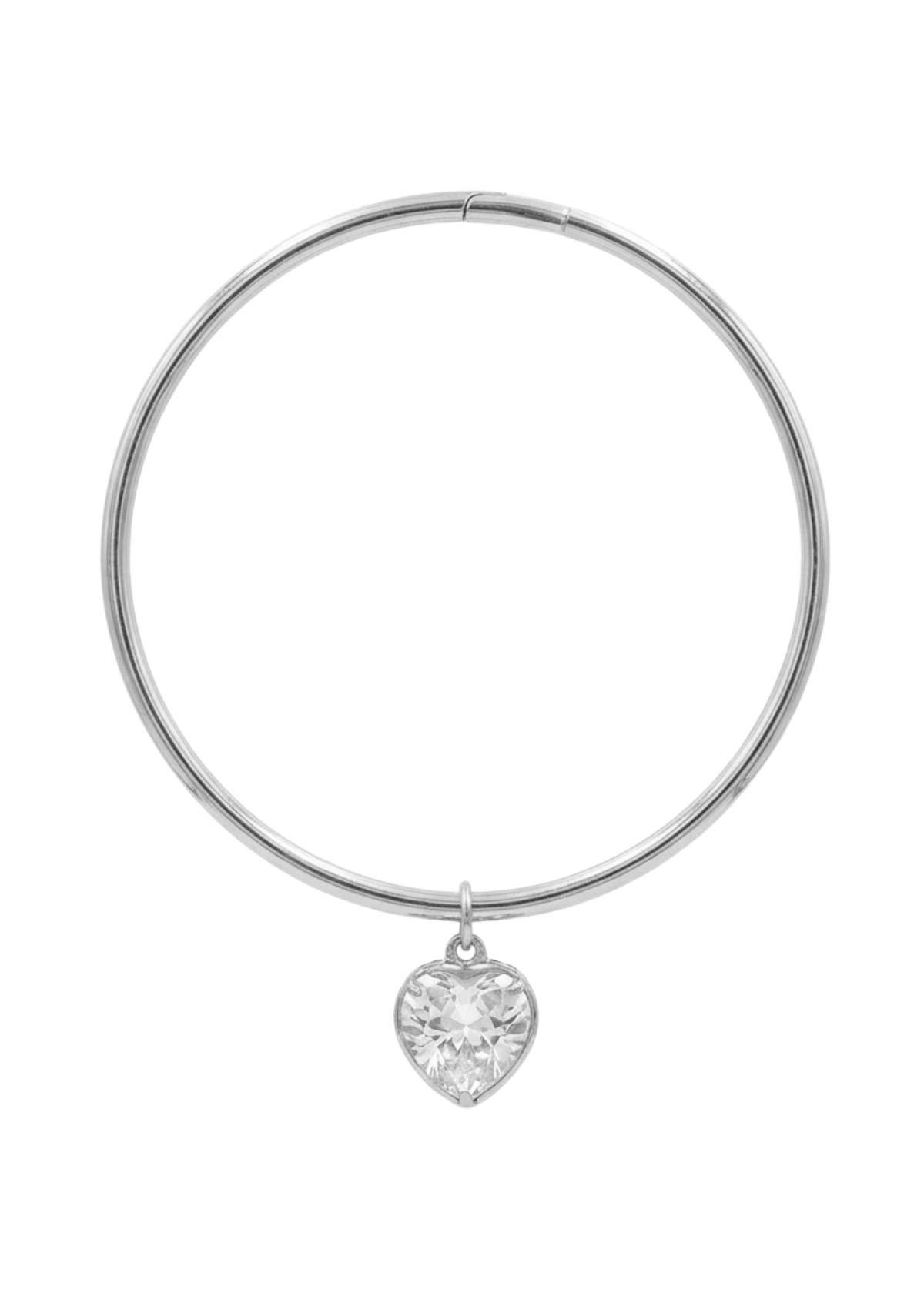 Jonc Coeur Diamant