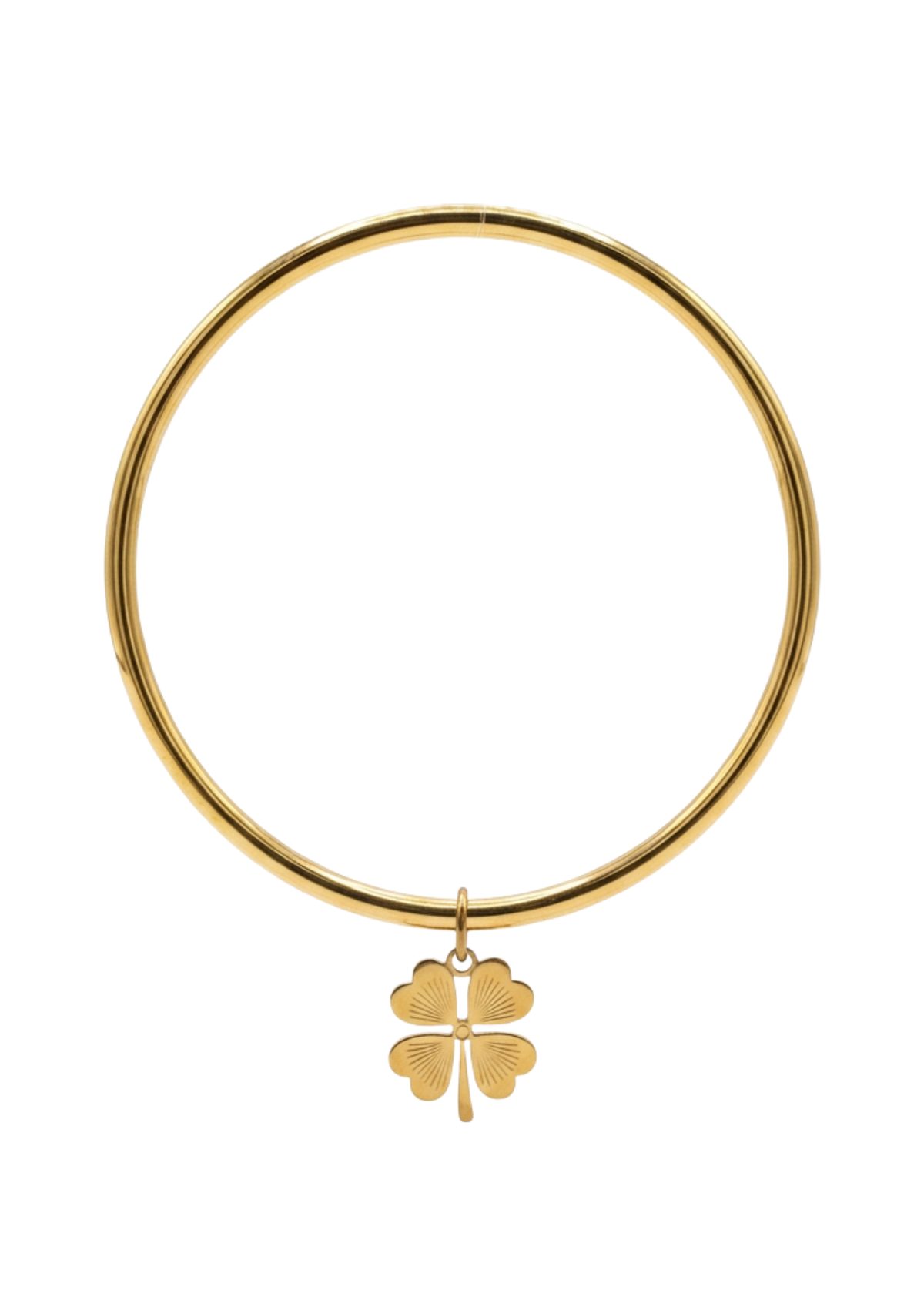 Bracelet Jonc trèfle