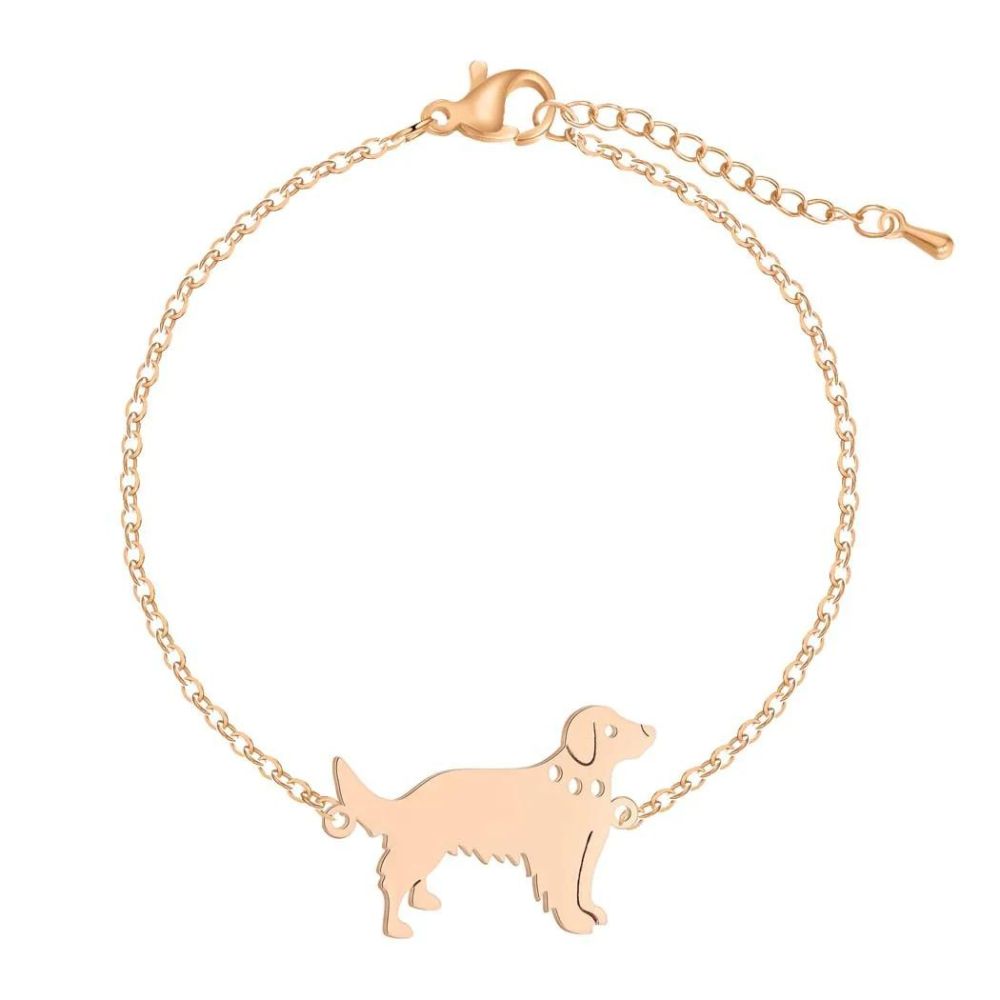 petit bracelet labrador rose