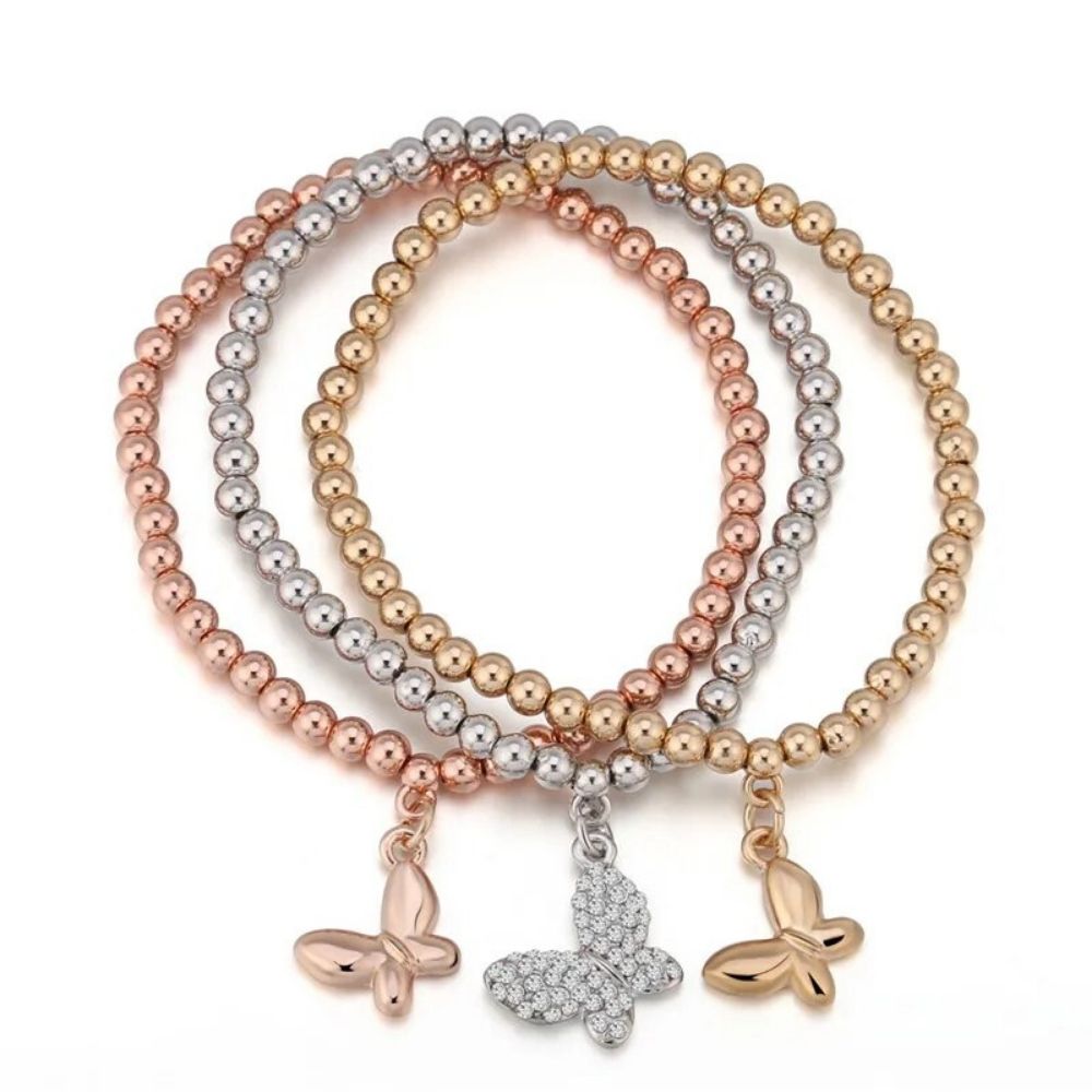 Triple Bracelet Papillon