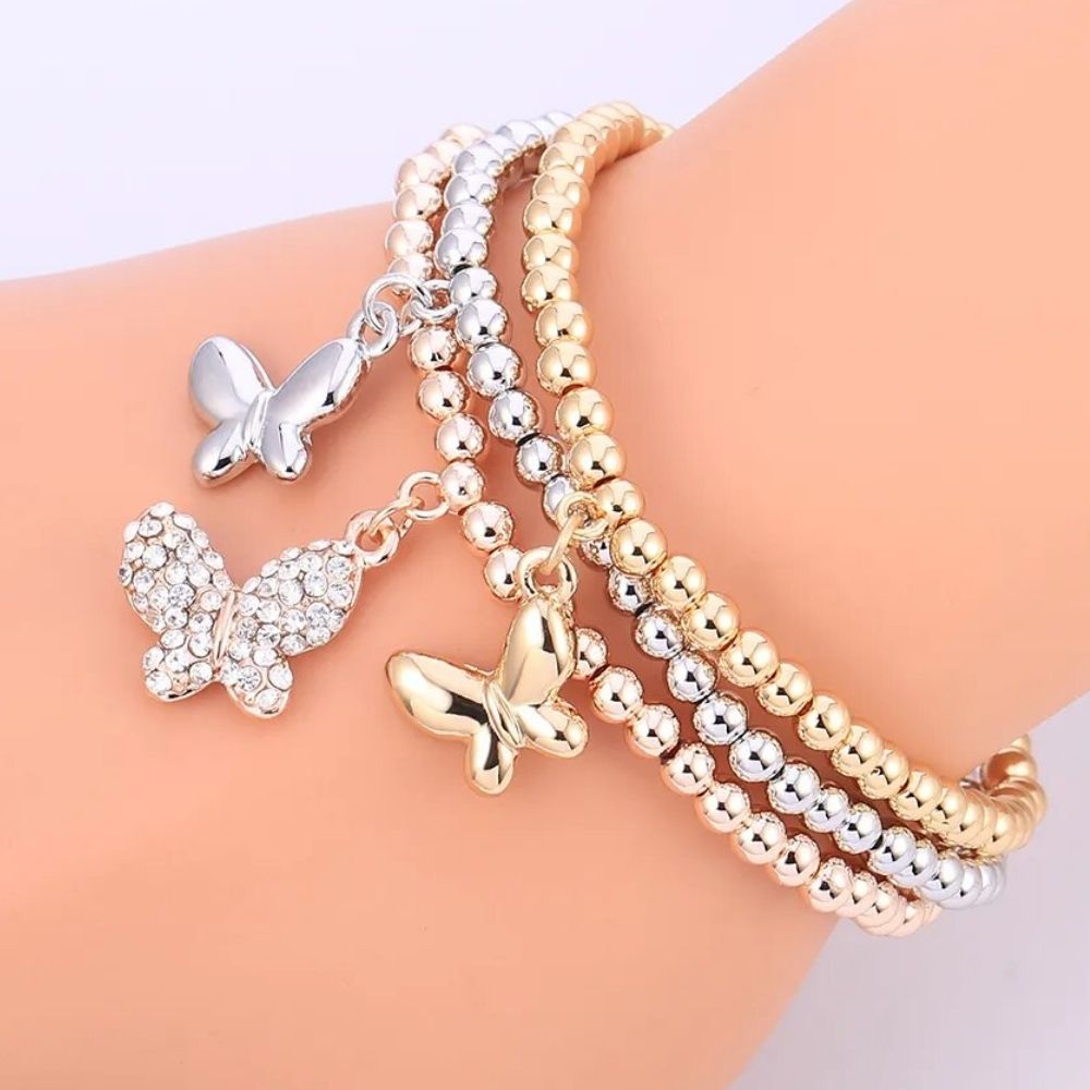 Triple Bracelet Papillon